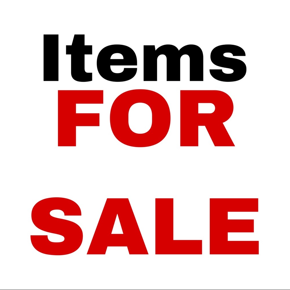 ITEMS FOR SALE